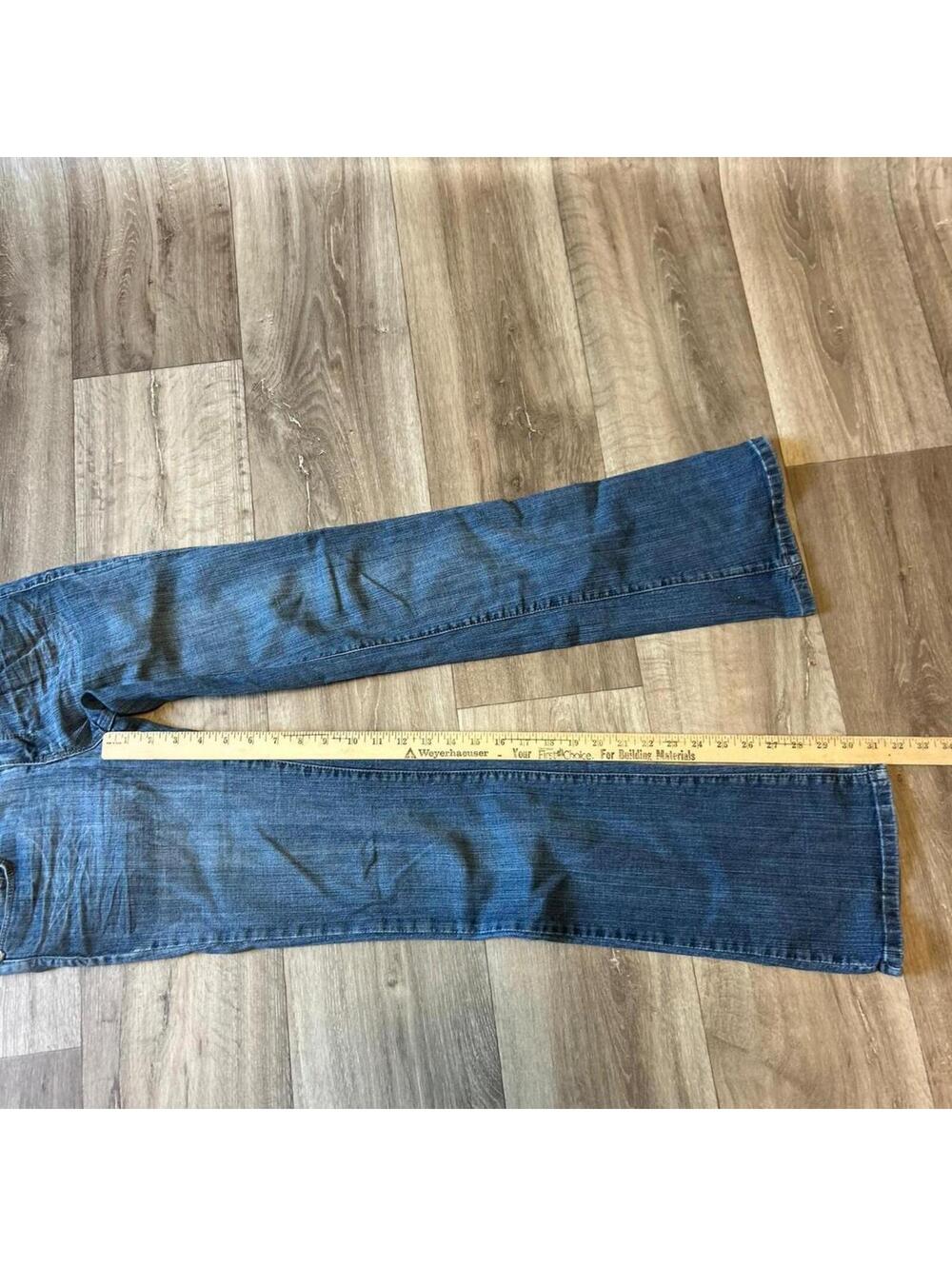 True Religion Women's Blue Bootcut Jeans Size 8 - Picture 5 of 8